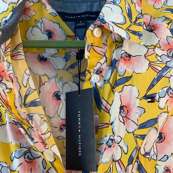 Tommy Hilfiger flower button down dress - Picture 2 of 3